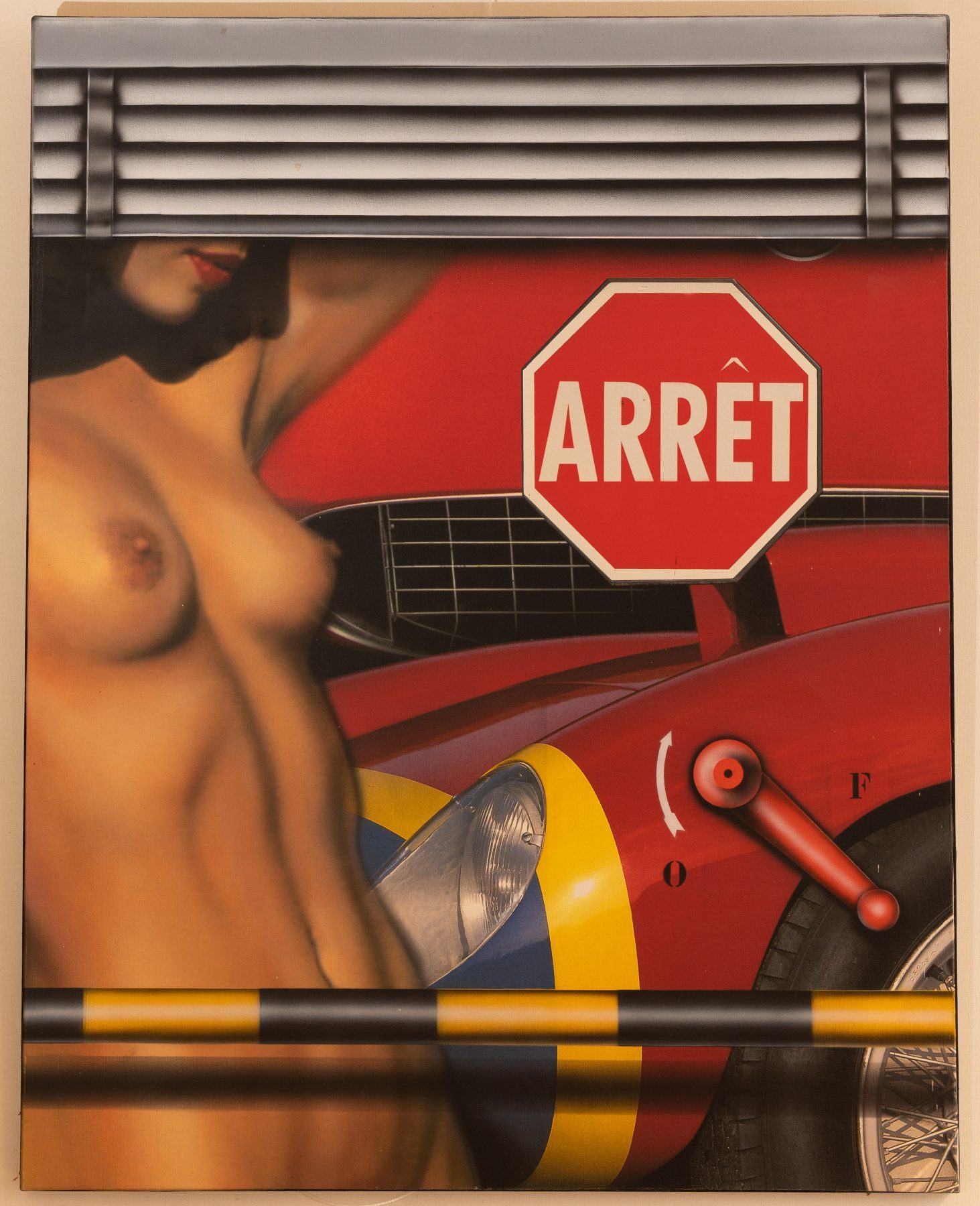 Nu de profil Arret