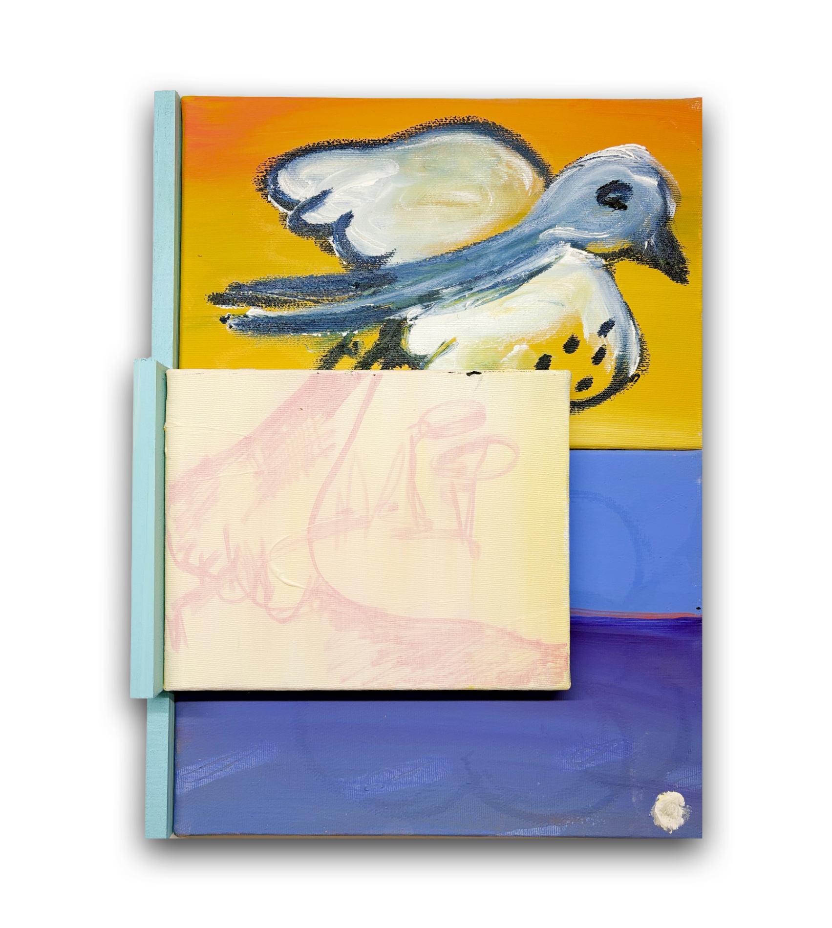 L'oiseau aux grands pieds