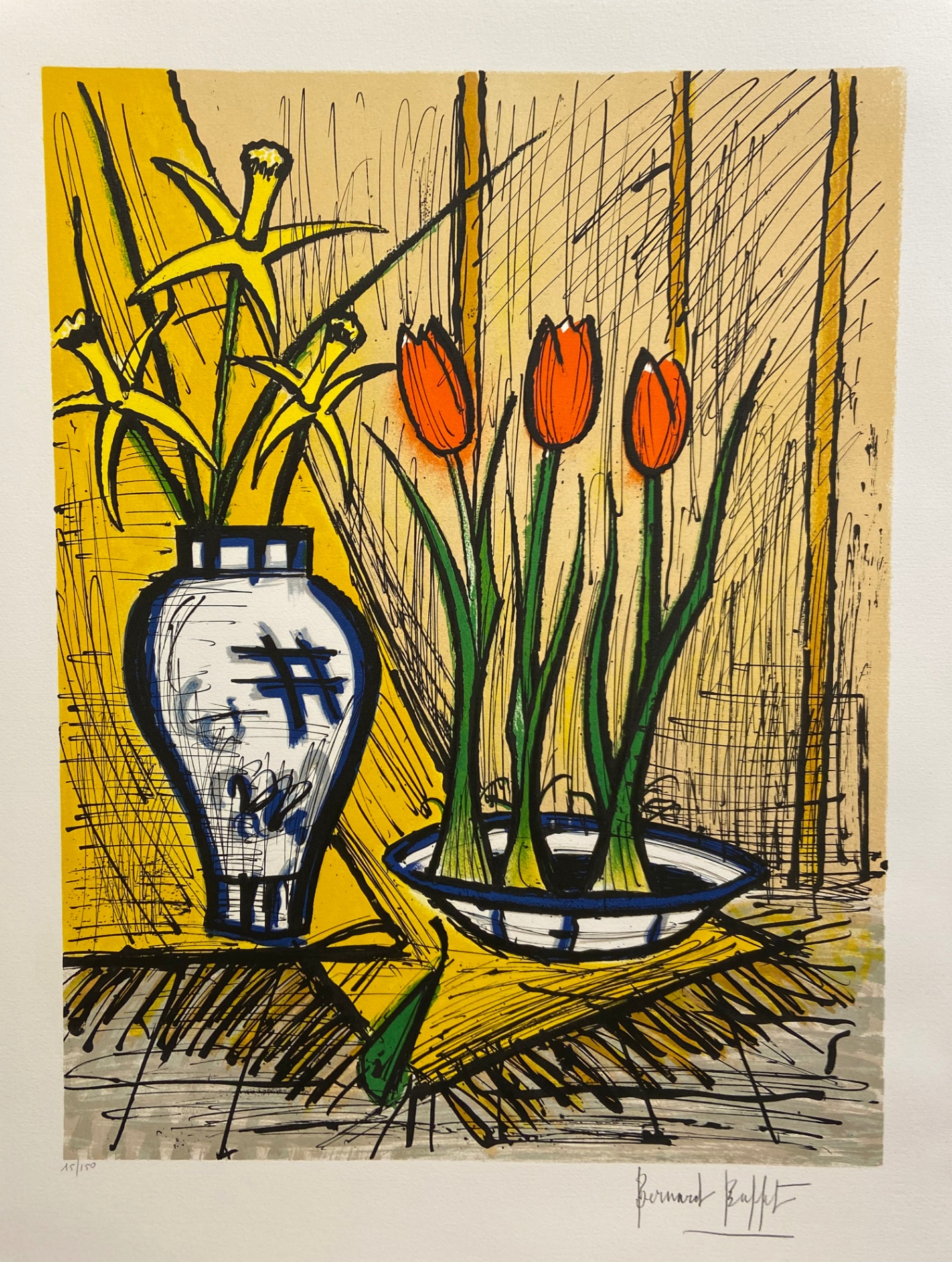 Jonquilles et Tulipes