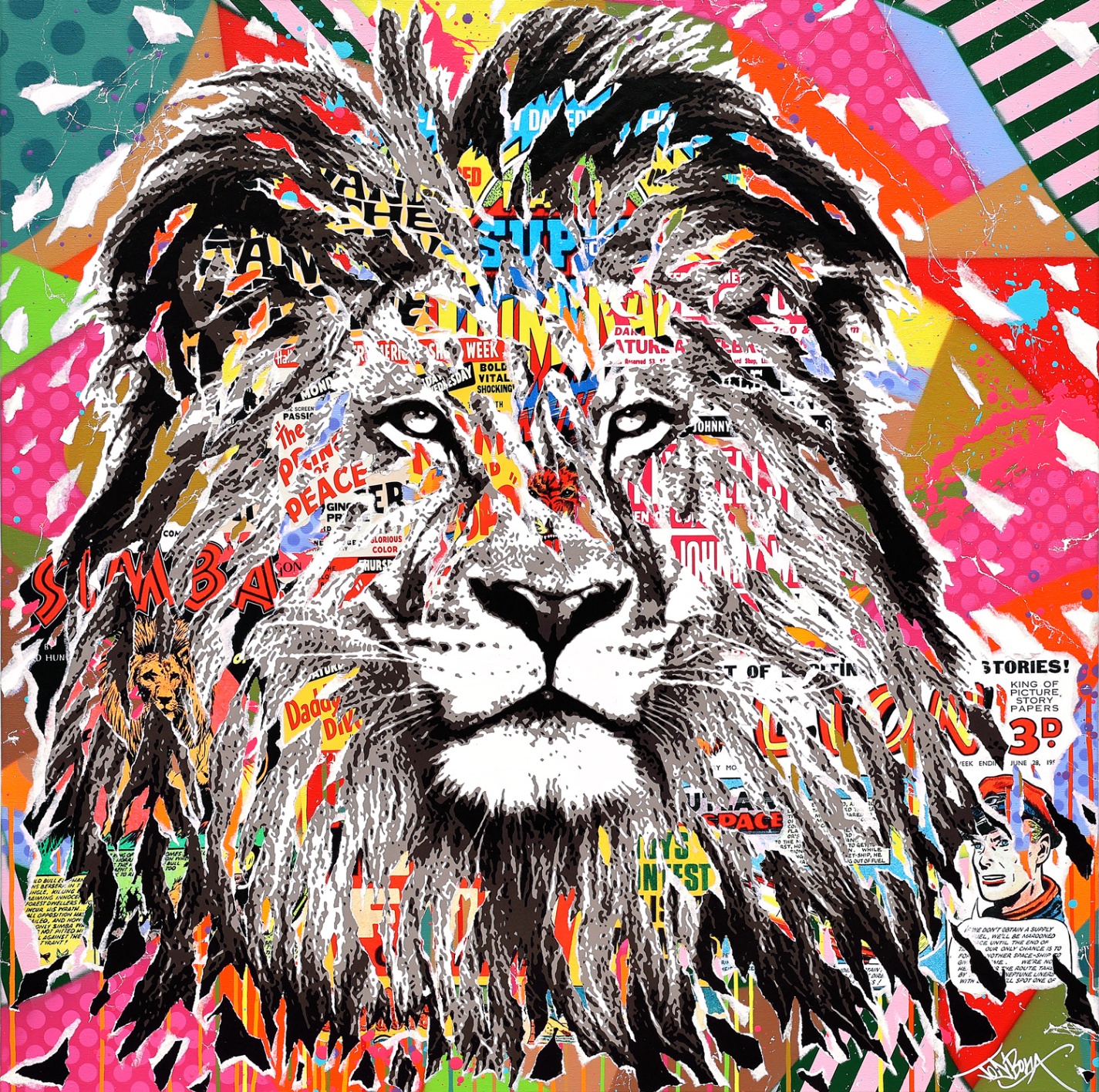 3D Lion