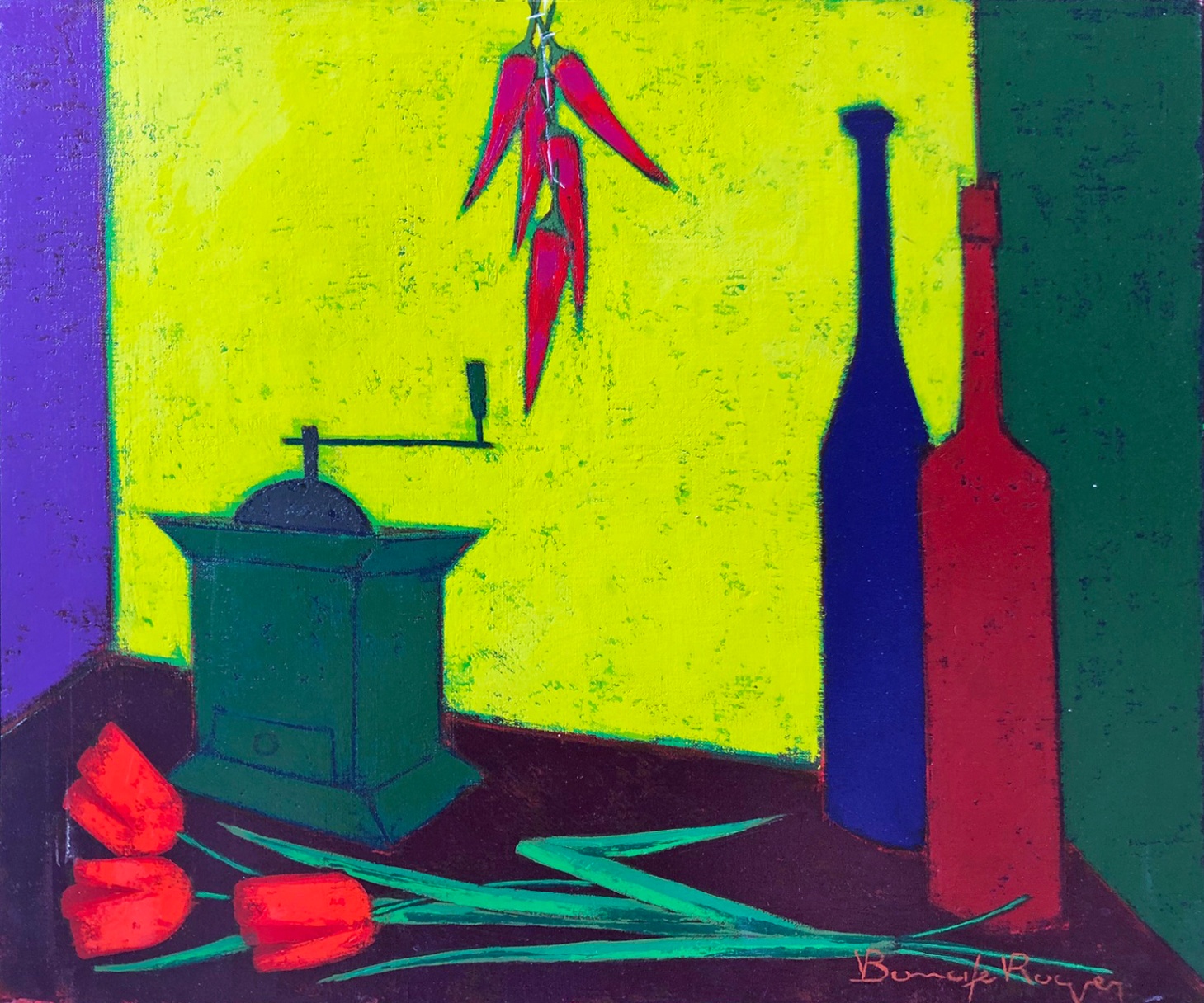 Tulipes et piments